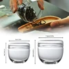 Portable Small Glass Jar With Lid Sugar Container Bottles Kitchen Storage Glass Jars Transparent Mini Tea Storage Bottle 1