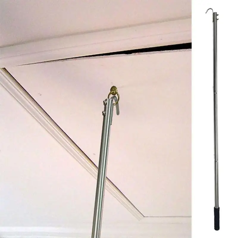 Attic Ladder Pull Down System Hardware Kit Household Loft Stairs Pull Down | UK - View #3