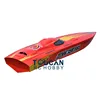 G26IP1 50"FiberGlass Well Painted Boat HULL only for Advanced Player RED TH02722 1
