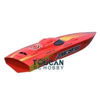 G26IP1 50"FiberGlass Well Painted Boat HULL only for Advanced Player RED TH02722 1