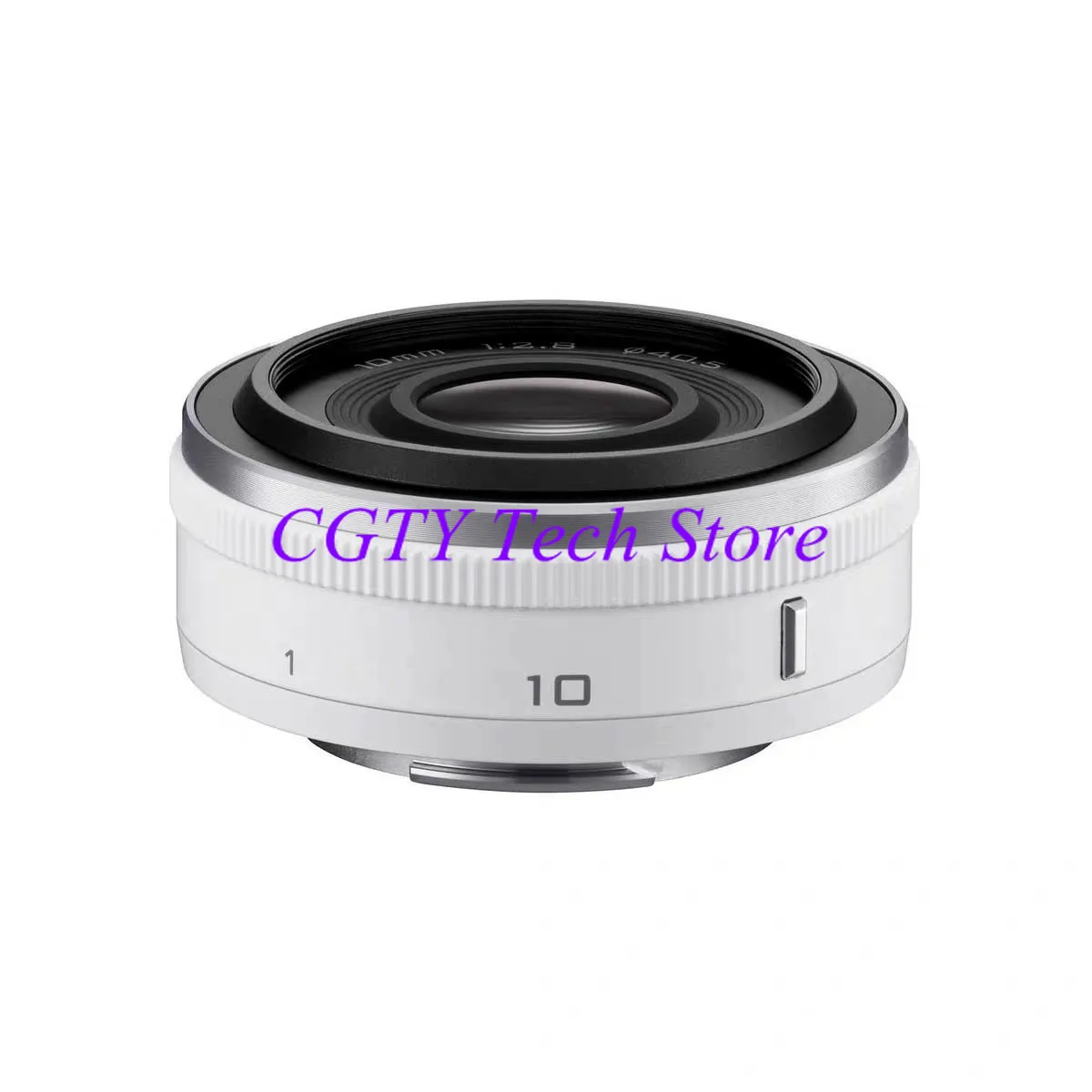 ☆美品☆ ニコン Nikon 1 Nikkor 10mm f/2.8 パンケーキレンズ☆白 ☆美品☆ ニコン Nikon 1 Nikkor 10mm f/2.8 パンケーキレンズ☆白