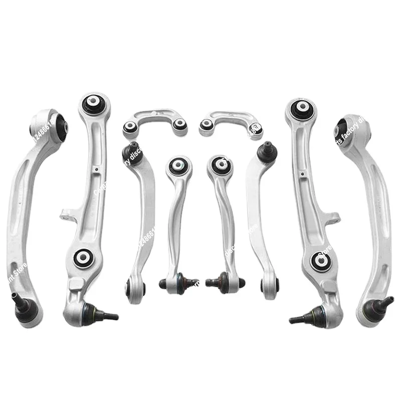 

3W0407505/6 4E0407693/4,3W0407151/2 10pcs Front Suspension Upper Lower Control Arm For Bentley Flying Spur Gt Gtc Continental