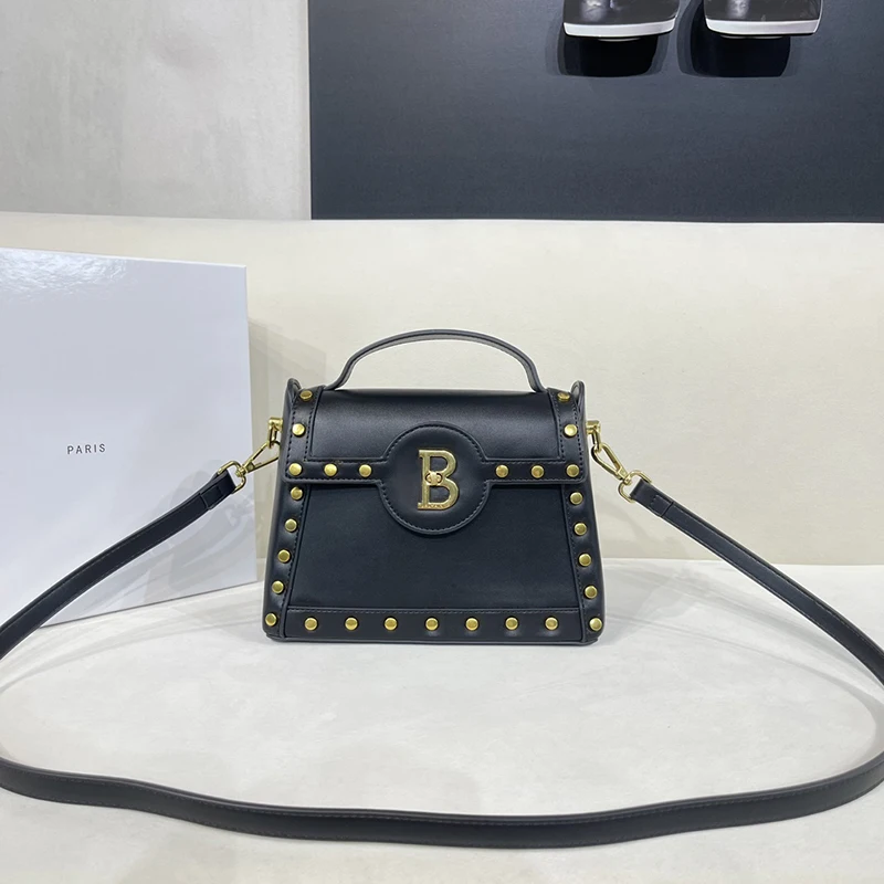 

Brand Designers Handbags For Women Leather Snake Pattern Ladies Shoulder Bags Rivet Flap Cross Body Bags Fashion Trend New 2023
