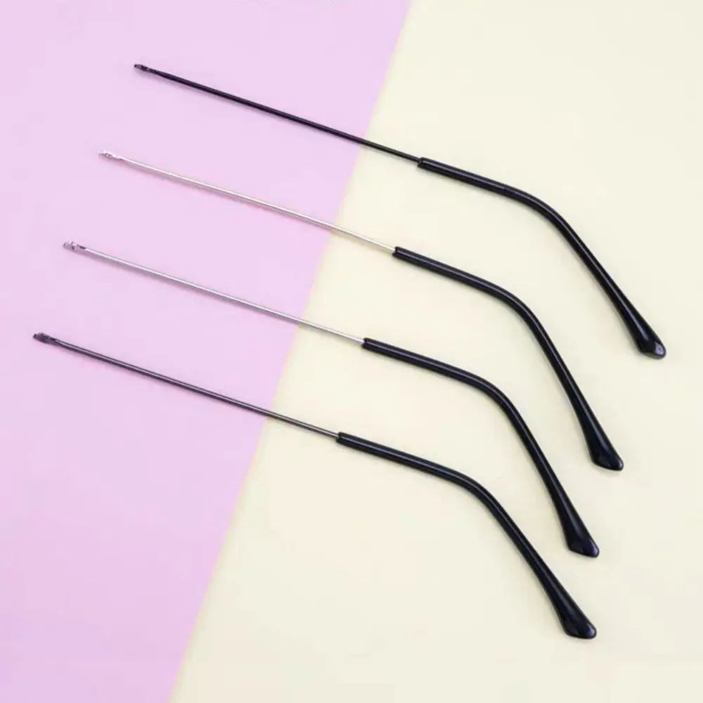 Glasses Metal Replacement Leg Temple Arm Eyewear Accessories Anti-Slip Glasses Frame Repair Universal 1 Pair