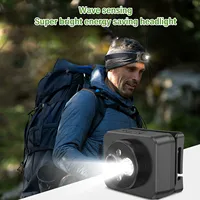 LED Headlamp Camera 1080P 45 Deg Free Adjustment Handsfree Cycling Video Recorder for Running - Image 4