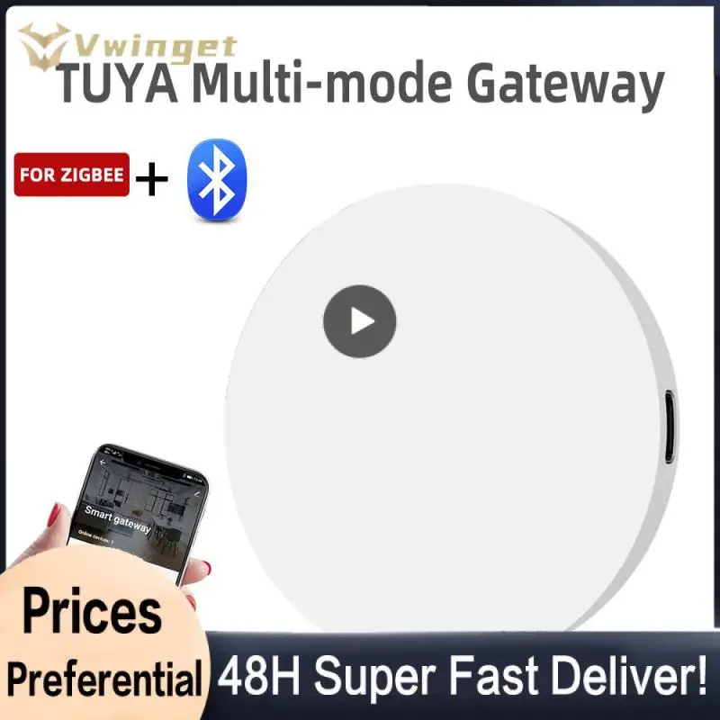 

Умный шлюз Tuya, хаб с несколькими моделями, мост для умного дома, Wi-Fi, дистанционное управление через приложение, Alexa