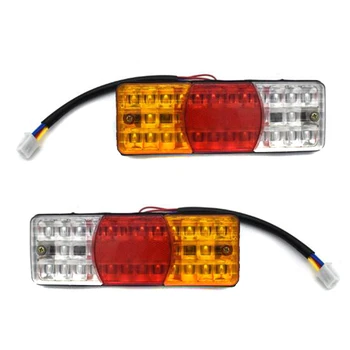 Luce spoiler posteriore a LED a 3 colori per auto universale con indicatori di direzione Freno di retromarcia Avvertimento fanale posteriore Lampade di segnalazione di arresto