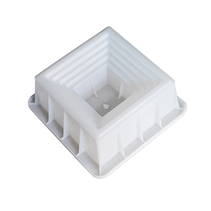 Wall Decoration Hollow Brick Plastic Mold Cement Hollow Brick Decorative Wall Square Building Products