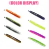 SAMOLLA Floating Worms Bass Fishing Lure Soft Plastic Artificial Bait Ned Wacky Rig Tpe Floating Weightless Leurre Souple Wobble 6