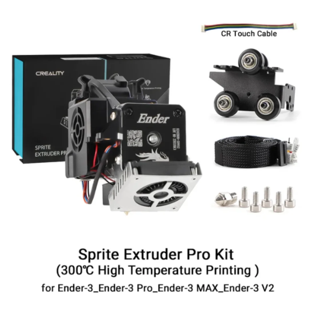 

Creality Sprite Extruder Pro Kit with 80N Stepper Motor for Ender 3 Ender3 v2 Ender 3 pro Ender 3 Max official 3D Printer Parts