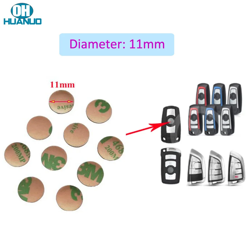 HighQuality11mmRemoteCarKeyBadgeEmblemLogoReplacementforBMW