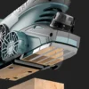 13000RPM Mini Electric Planer Brushless Cordless Handheld Planer Wood Cutting Milling Engraving Slot Tool For Makita 12V Battery 3