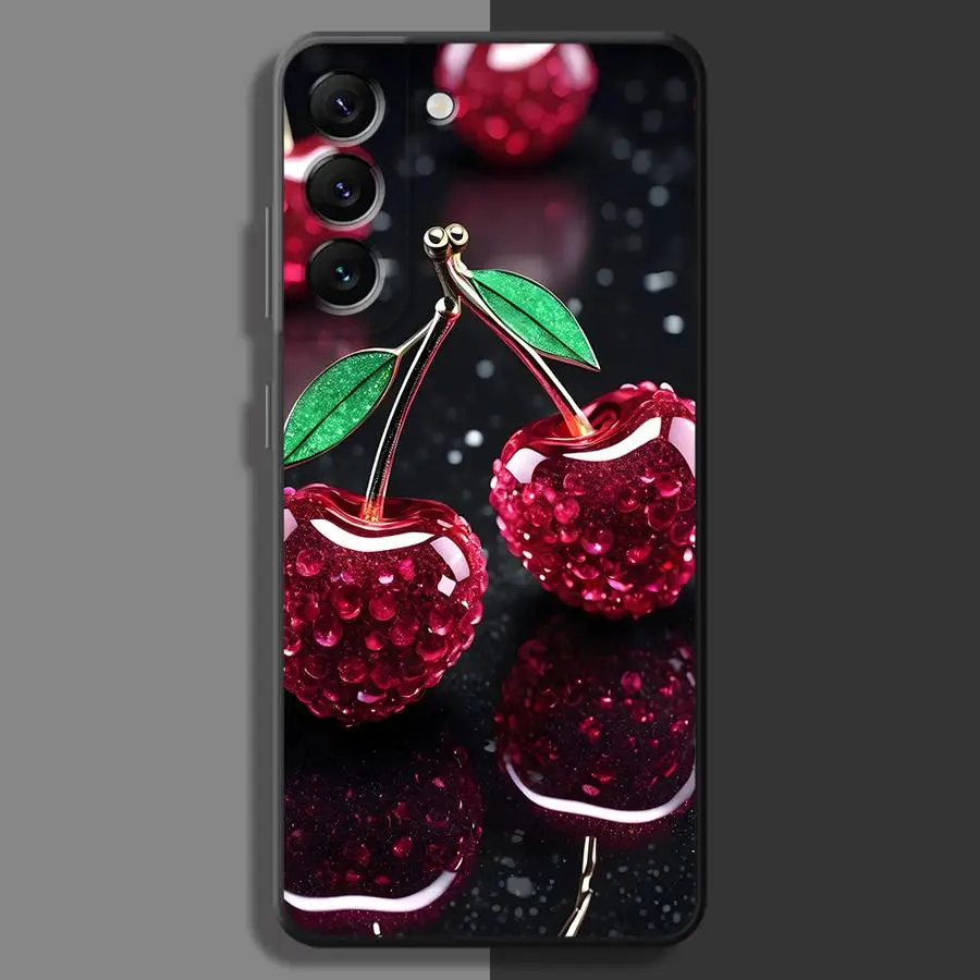 Cherry Pattern Phone Case – Stylish Protective Cover with Cherry Design