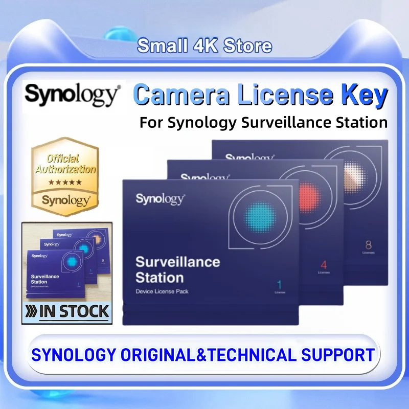 Synology Camera License Key Surveillance Device License Pack
