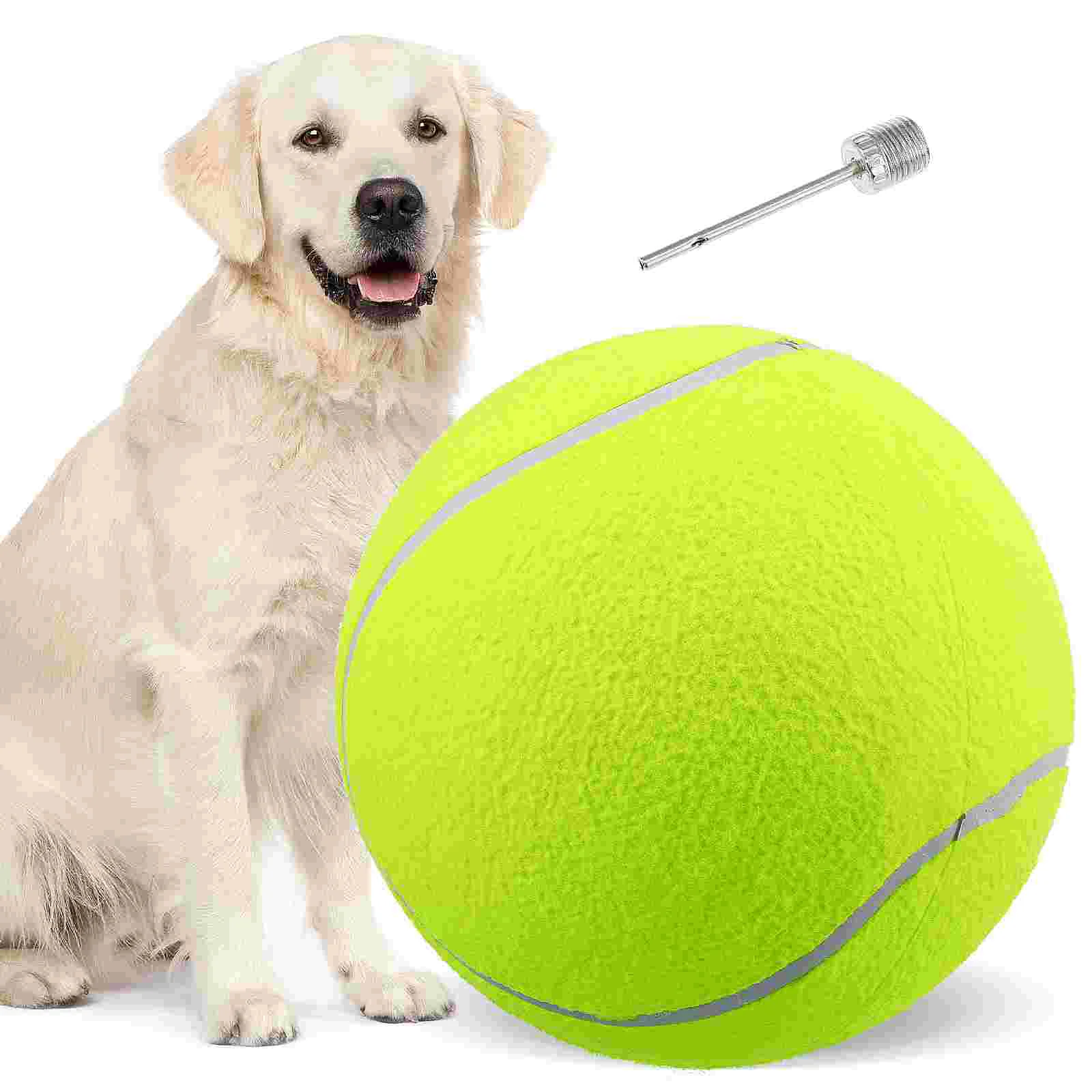 

POPETPOP5 inch tennis large playing outdoor game toys for dogs pets