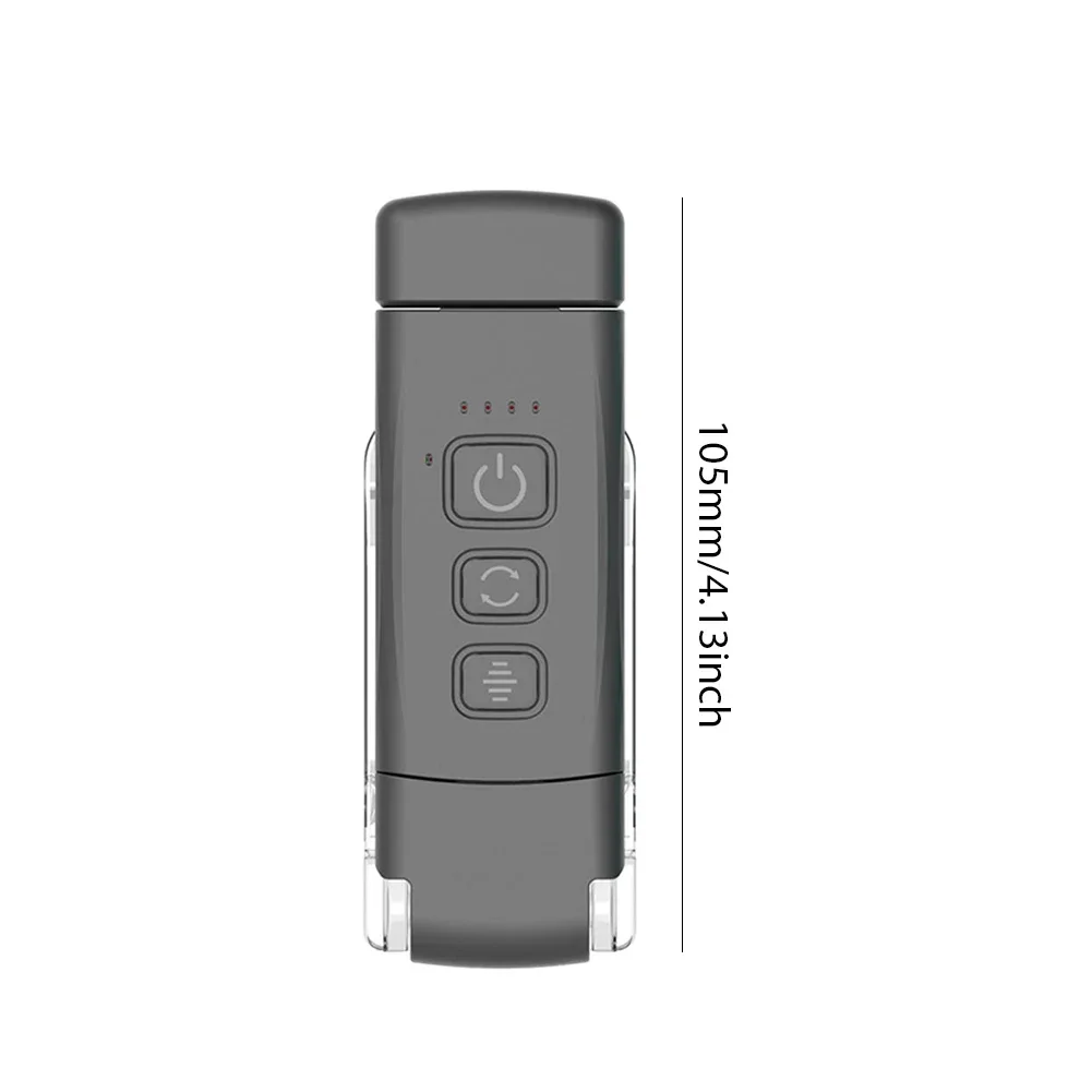 USB Rechargeable LED Book Light 1600K-6000K Portable Clip Desk Light 500mAh Bookmark Reading Adjustable Brightness 15 Gear