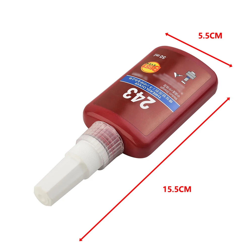Description Picture 6 of item1pc 50ml Threadlocker 243 Anaerobic Adhesive Fit Screw Rust Screw Not Tight For Pipe Thread Anti-slip Sealing Caulk Sealers