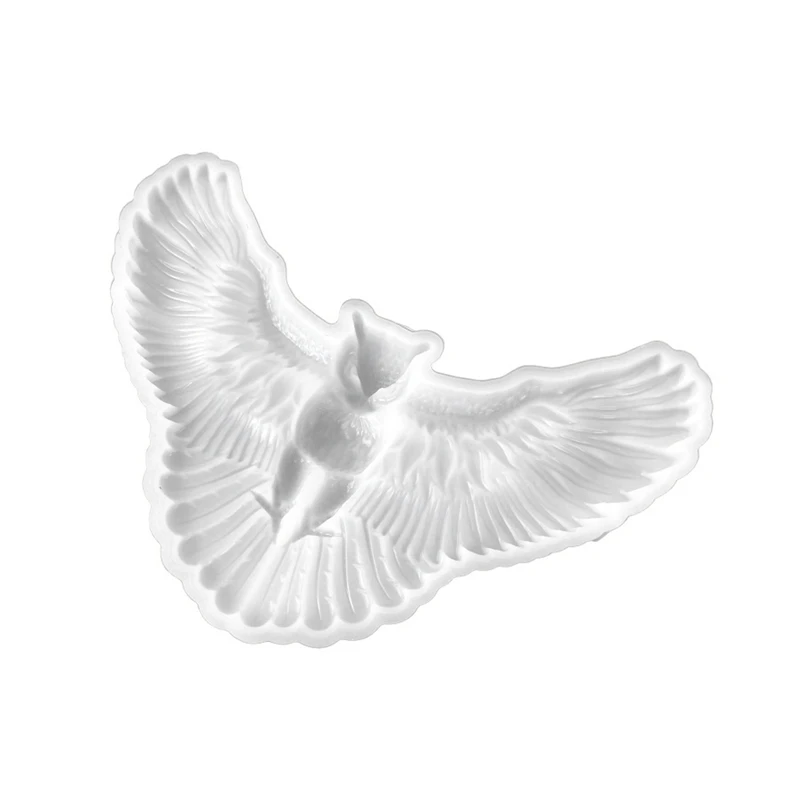 

Opening Wings Owl Silicone Mold Handmade Home Wall Door Decoration Craft Making Tools