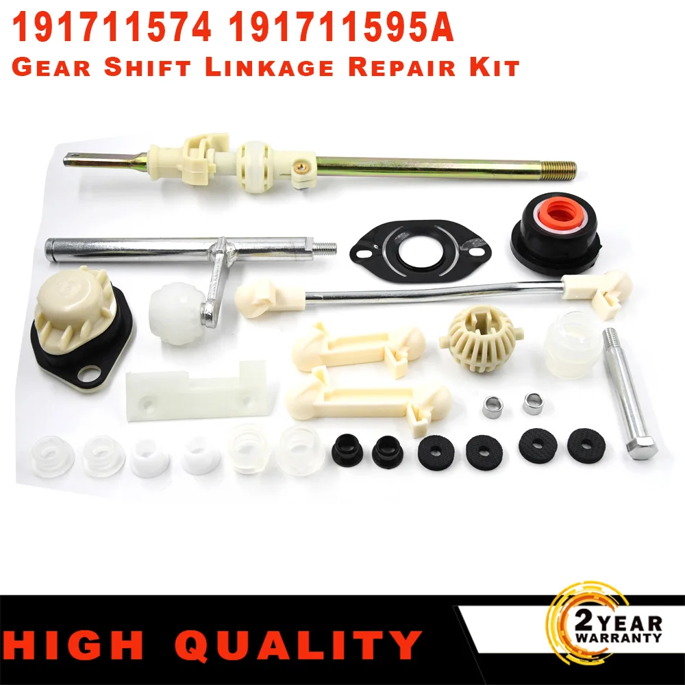 Car Gearbox Gear Shift Linkage Repair Kit For VW GOLF JETTA MK2 1983