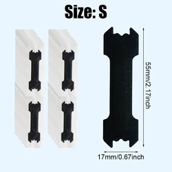 Enhanced Black Nose Strips - Extra Strength, Non - Invasive Anti - Snoring Solution - 10pcs (Size S)