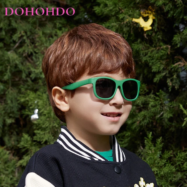 Gafas de sol polarizadas TR90 para niños de 1 a 3 años, gafas seguridad para niños y niñas, gafas para bebés, Marco suave Anti UV400 con cordón - AliExpress