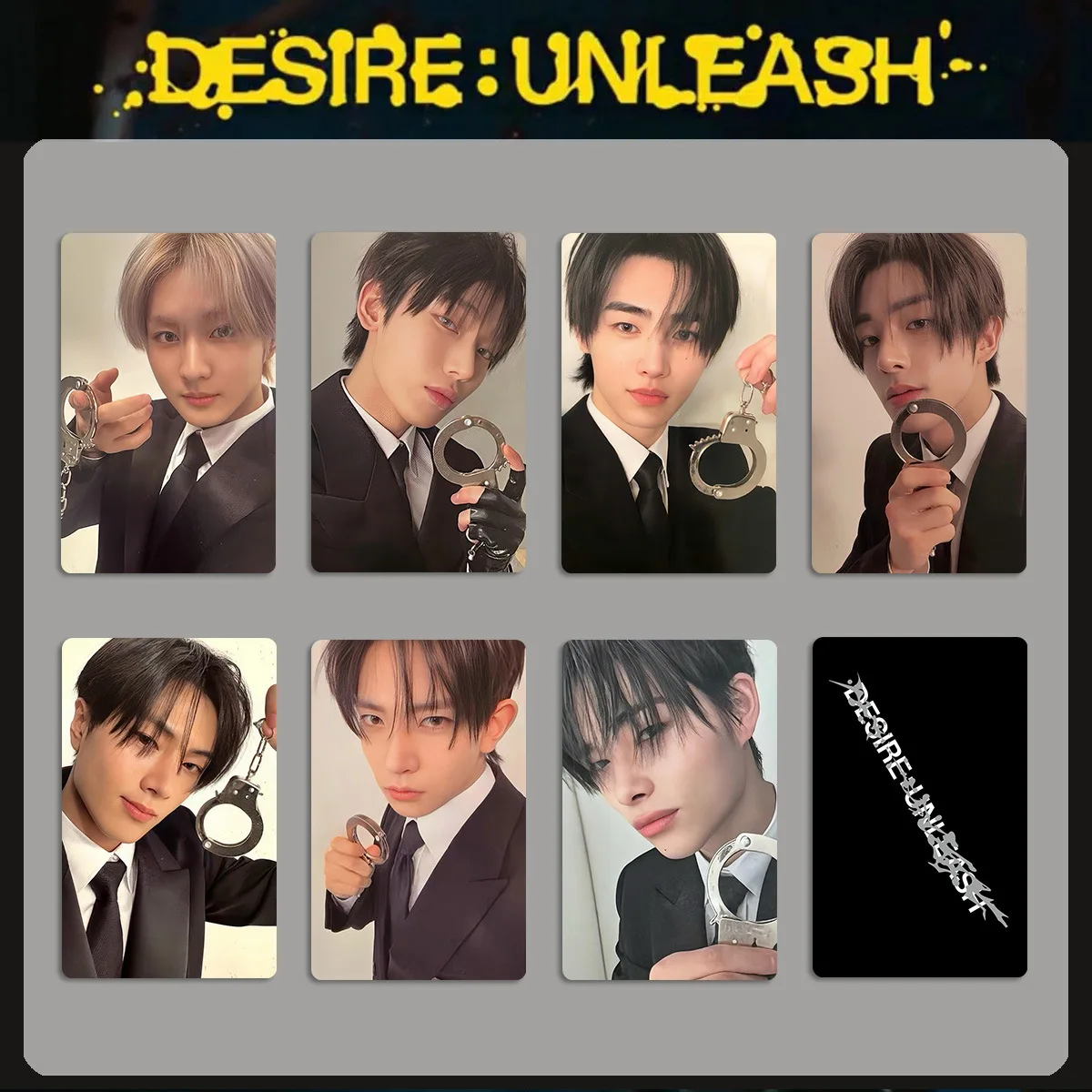 Kpop Album DESIRE UNLEASH Photocards TOWER HMV Special LOMO Card