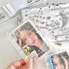1pcs Cute Star Glitter Kpop Card Sleeves Holder 3 Inch Storage Holder Card Films Game Cards Protector Keychain Gift 3