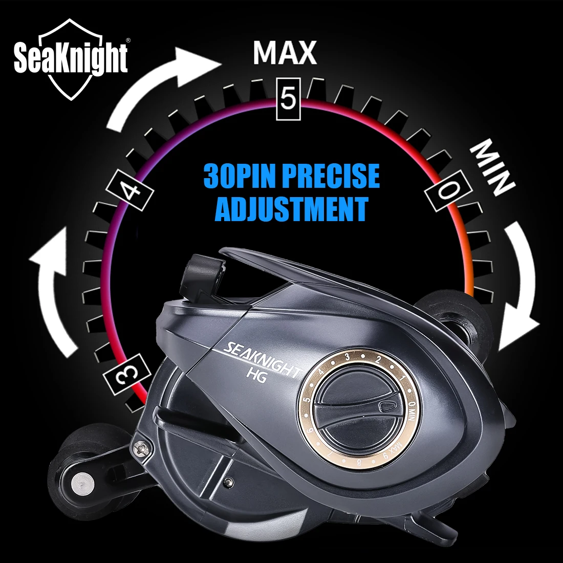 Fishing Reel Fishing Tackle Accessory SeaKnight Hot FALCON / FALCAN3 Series Baitcasting Ultra-Linght Reel 7.3:1 8.1:1 MAX Drag Power 18LB BaitCast