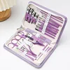 30 in 1 Manicure Set Nail Clipper Set Nail Kit for Women Men Stainless Steel Manicure Kit Professional with Travel Case 1