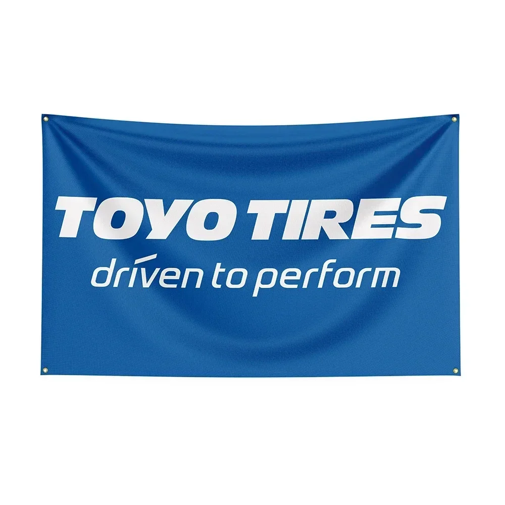 

Q 90x150cm Toyo Tires Flag Polyester Printed Car Parts Banner For Decor - Ft Flags Decor,flag Decoration Banner Flag Banner B