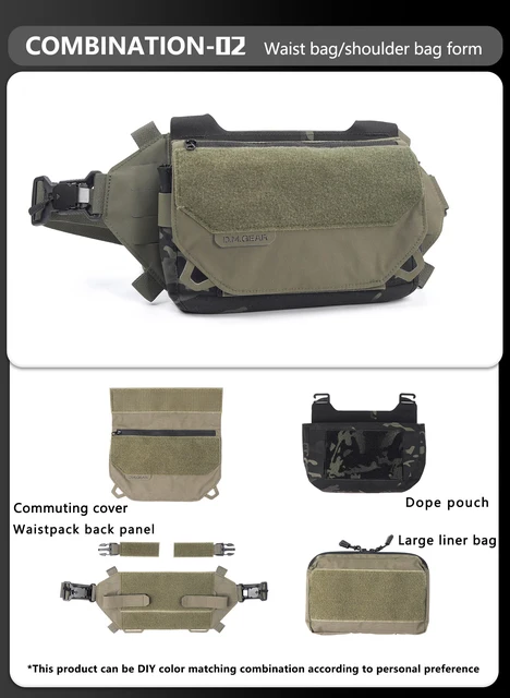 Dmgear 1120x 多機能ウエストバッグ fullset Dmgear 1120x 多