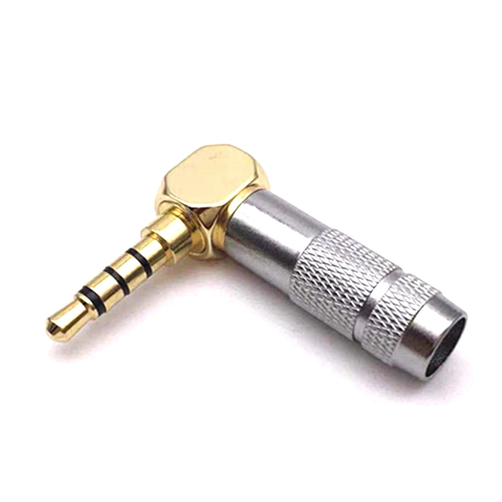 4 Adattatori Audio Da 3,5mm Maschio A 2,5mm Femmina - Convertitore Jack Placcato Oro Per Cuffie, Microfono, Stereo/Mono