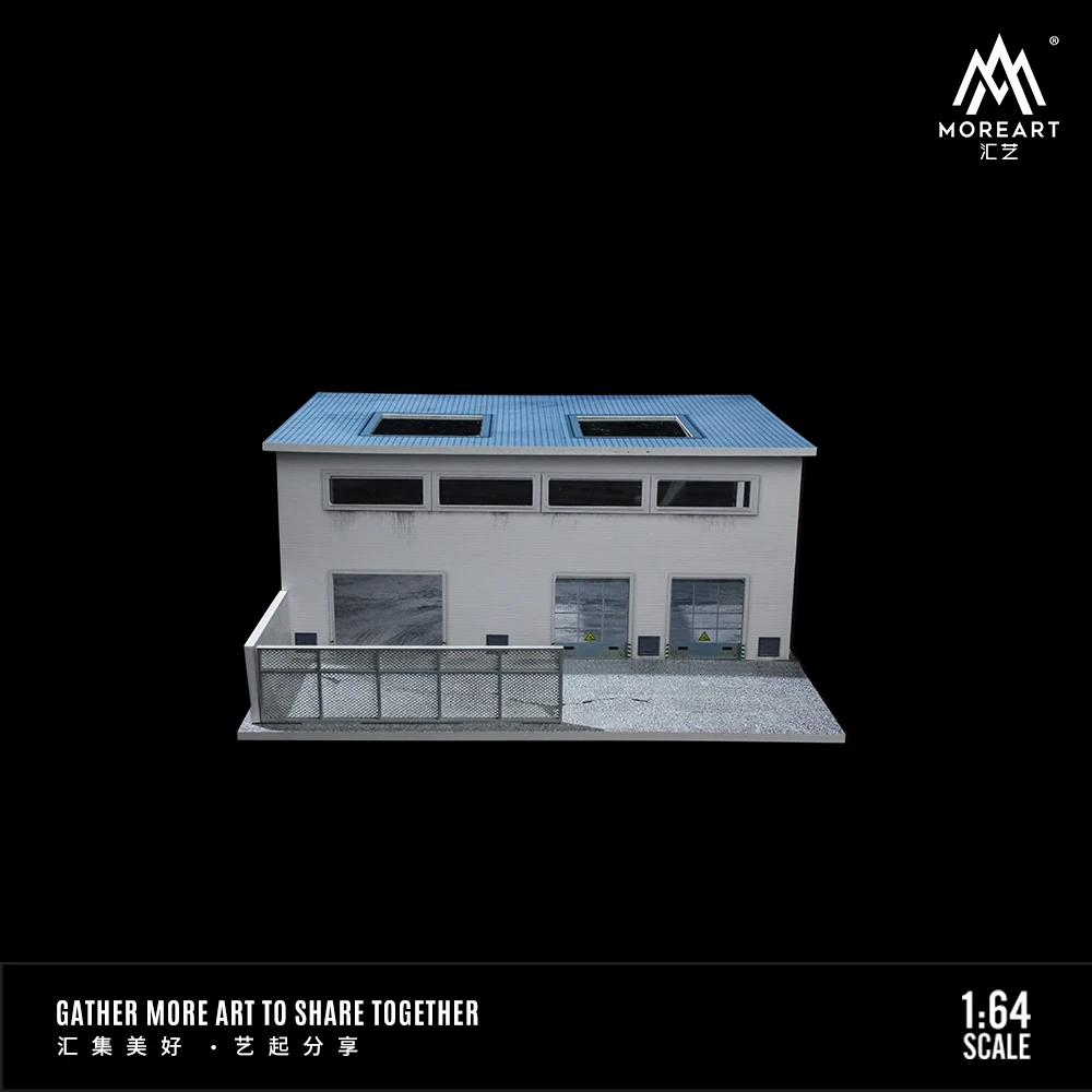 In Stock TimeMicro&MoreArt 1:64 Factory workshop theme lighting version assembly display scene 4