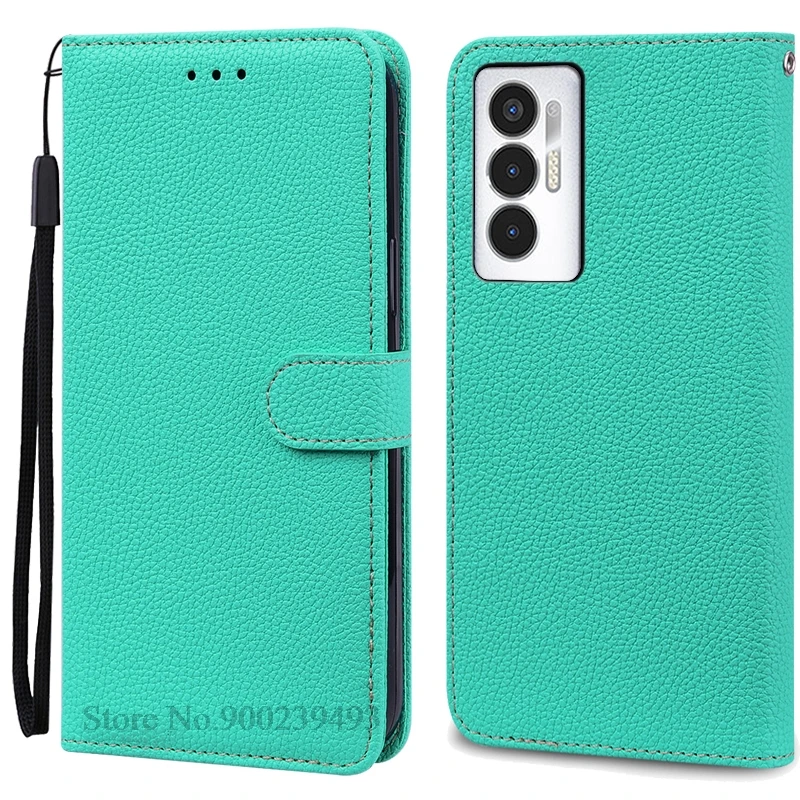 Premium Wallet Leather Flip Cover - Elegant Phone Case with Bumper Protection