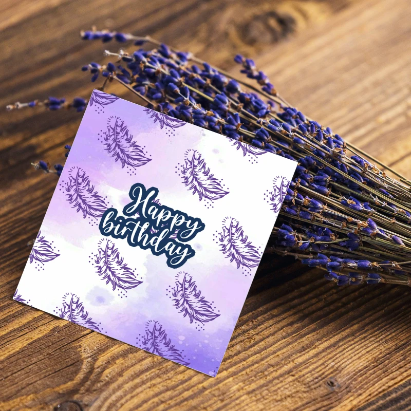 Stamps Mini Feather Clear For DIY Scrapbooking Silicone Stamp Seals Transparent For Cards Making Photo Album Journal 4Pcs