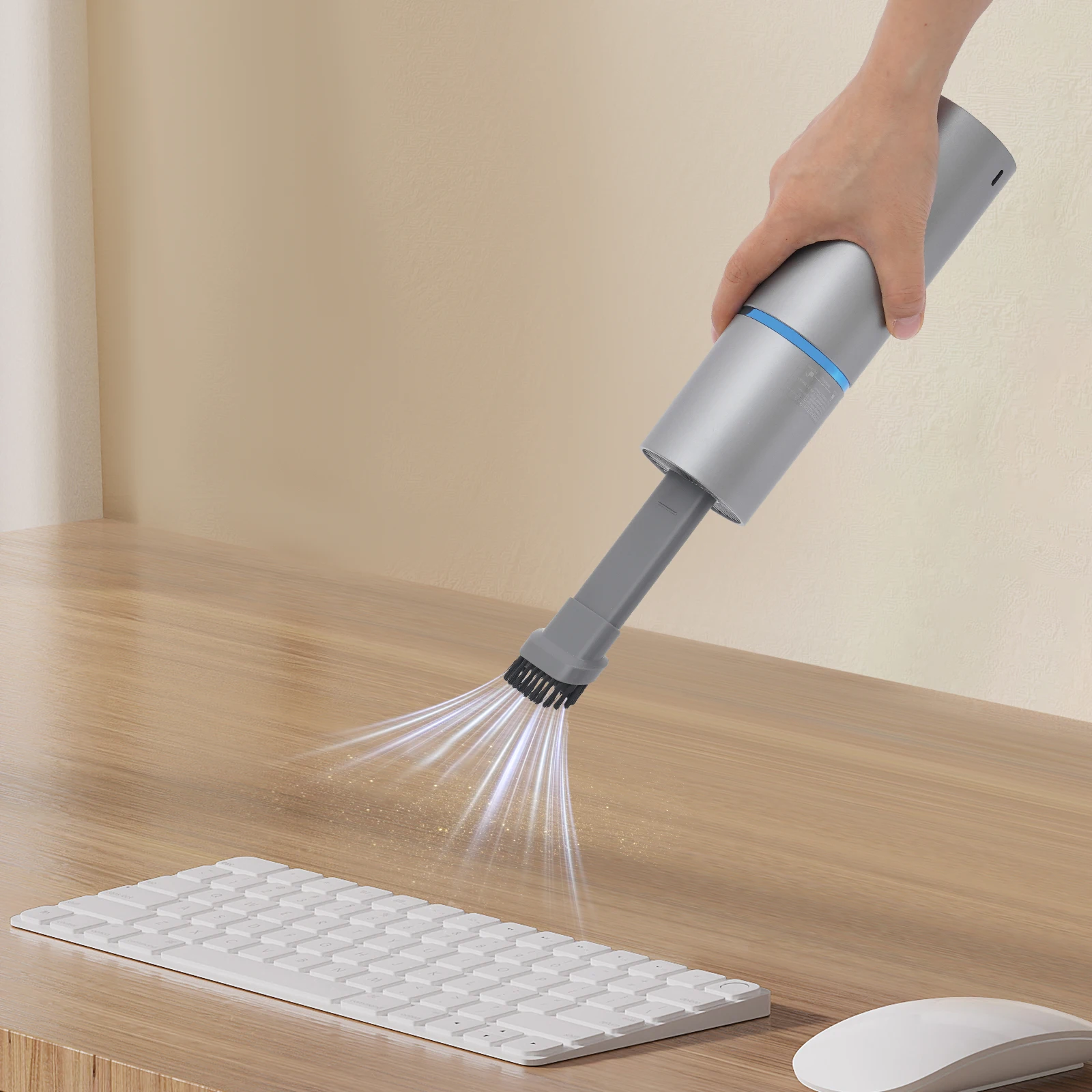 Handheld Cleaner 84W Handheld Portable Vacuum Cleaner with 1 Filter and USB Charging