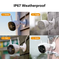 IMOU Wifi caméra extérieure balle 2C 2MP Surveillance caméra IP suivi automatique résistant aux intempéries AI détection humaine caméra extérieure 4