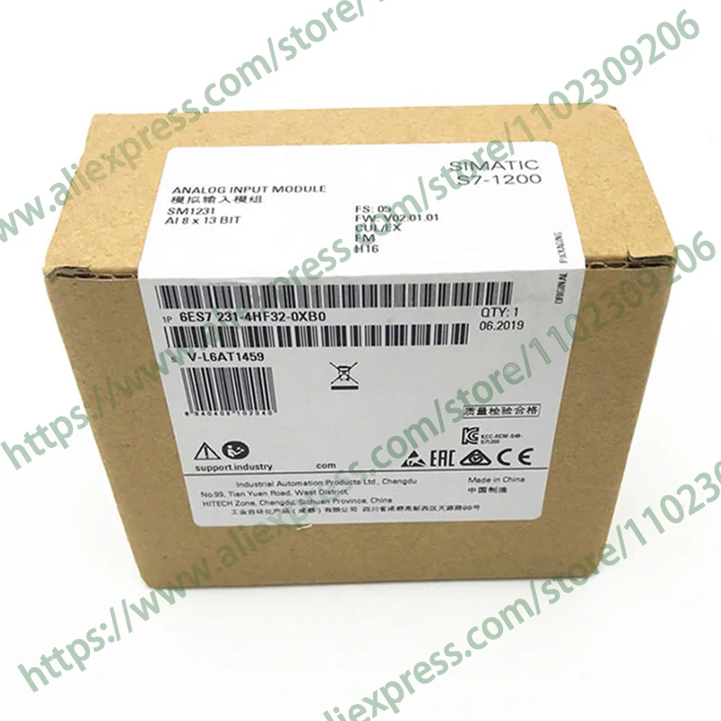 

Новый оригинальный контроллер Plc S7-1200 6ES7231-4HF32-0XB0 6ES7 231-4HF32-0XB0 Moudle Немедленная доставка