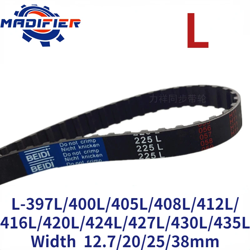 

GKTOOLS 397/400/405/408/412/416/420/424/427/430/435 L Timing Belt Width 13/20/25/38mm Perimeter 1009.6/1028.7/1047.7/1104.9mm