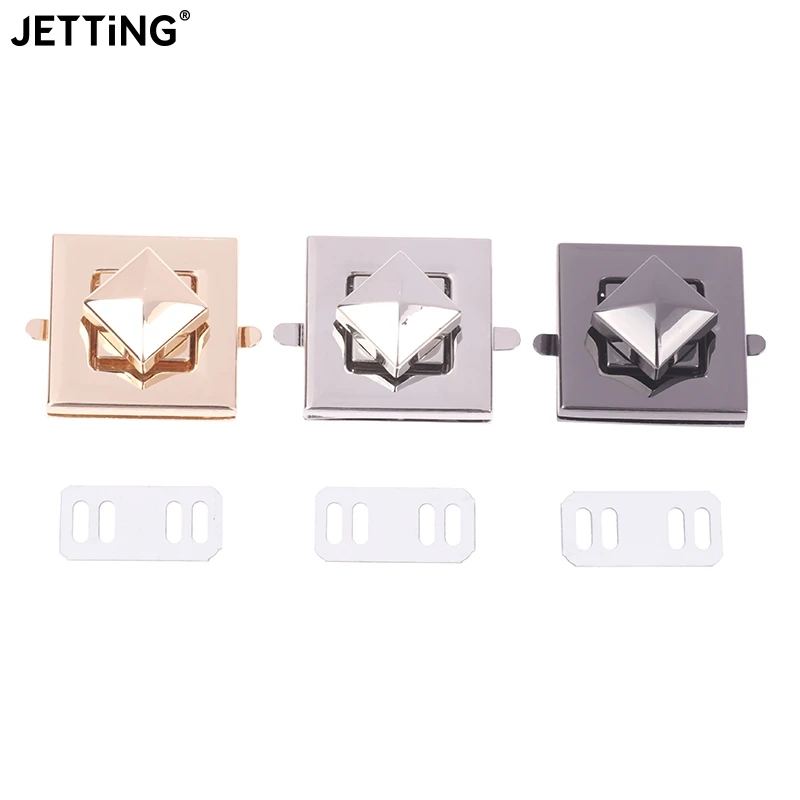 

Квадратная застежка 3,0 см, поворотный замок, поворотные замки для женских сумок «сделай сам», сумка-мессенджер, сумочка, фурнитура, аксессуары для чемоданов и сумок