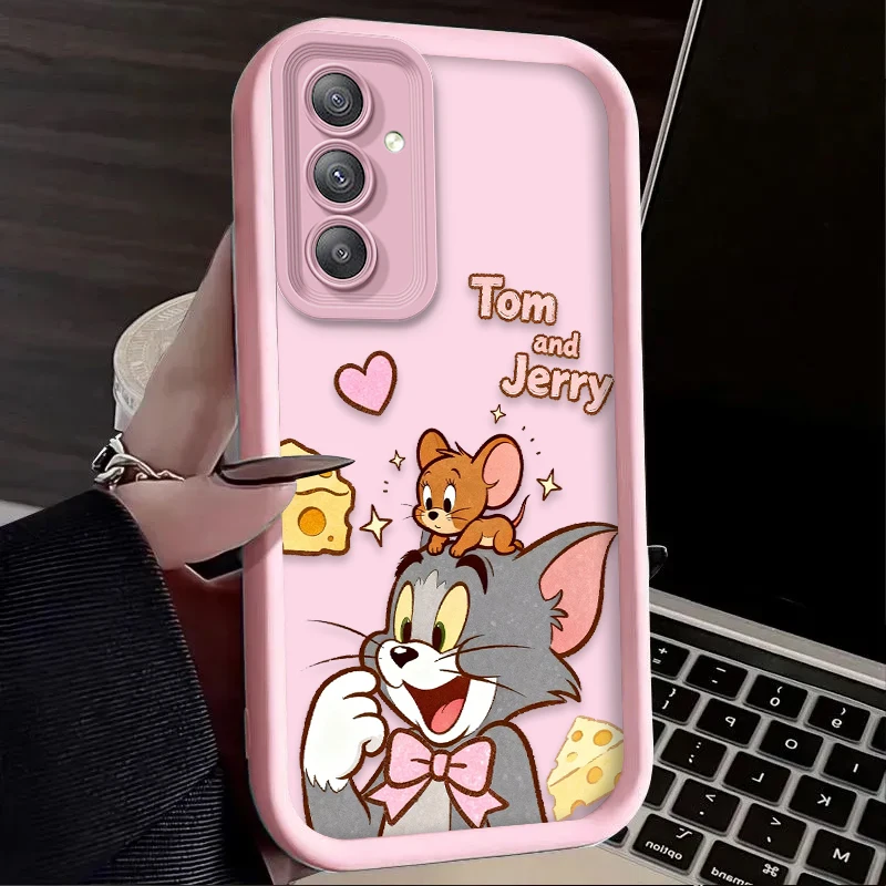 Charming Tom and Jerry Cartoon Character Phone Case