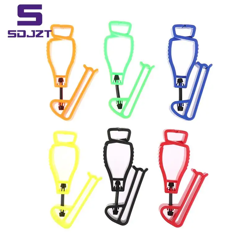 Clip per guanti in plastica Clip per guanti da lavoro Clip di sicurezza sul lavoro forniture per guanti guanto fibbia Anti-perso fibbia in vita colore rando