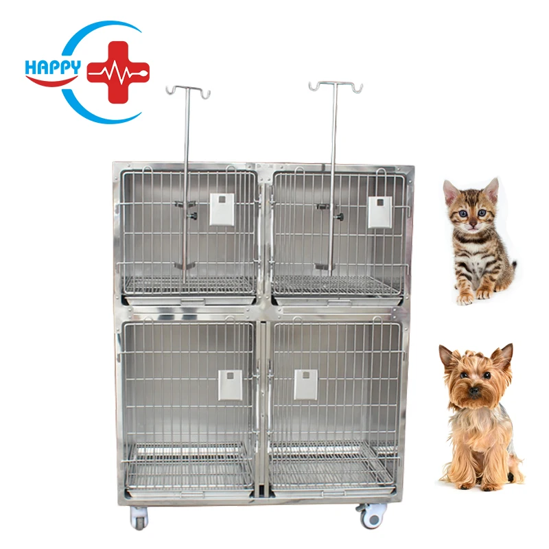 

HC-R015 pet cages houses cat wholesale Small Animal cages for pet cat dog