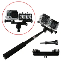 Dual Twin Mount Double Head Tripod Adapter for GoPro Hero 13 12 11 10 9 Insta360 SJCAM AKASO DJI OSMO Action Camera Accessories - Image 5