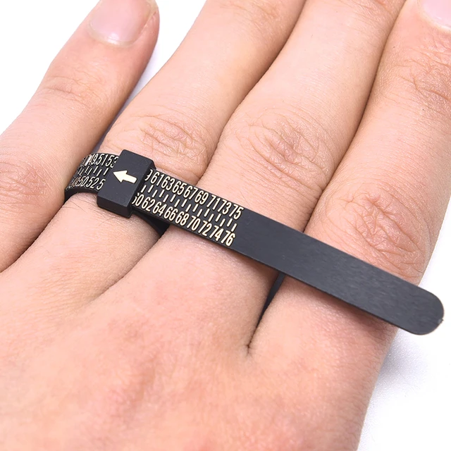 Ring Size Measure Durable High Quality Easy To Use Light Jewelry Accessory  Tools Ring Measuring Ruler Accurate Ring Sizers - AliExpress