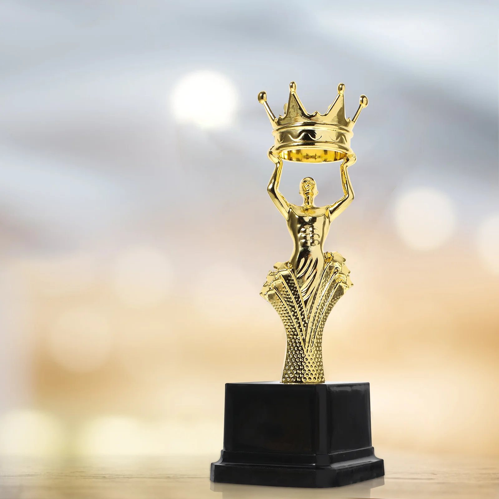 

Awards Exquisite Plastic Figure Statue Trophy Championship Cup for Tournaments Competitions Best Gift Home Decor Figurines