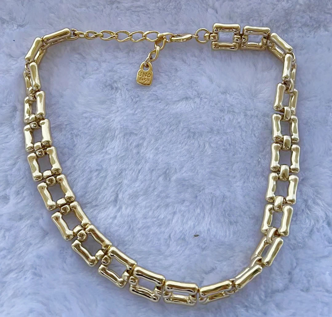 MAY 2023 Fashion UNOde50 Fashion Electroplating 925 Simple Exquisite Necklace Women's Holiday Romantic Gift