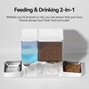 S6187593d7bfe4dffb633a9c557258d81T.png ROJECO Automatic Pet Feeder Water Fountain 8.5L Button Version Dog Food Dispenser Water Refill 2 in 1 Drinking Feeding Supplies