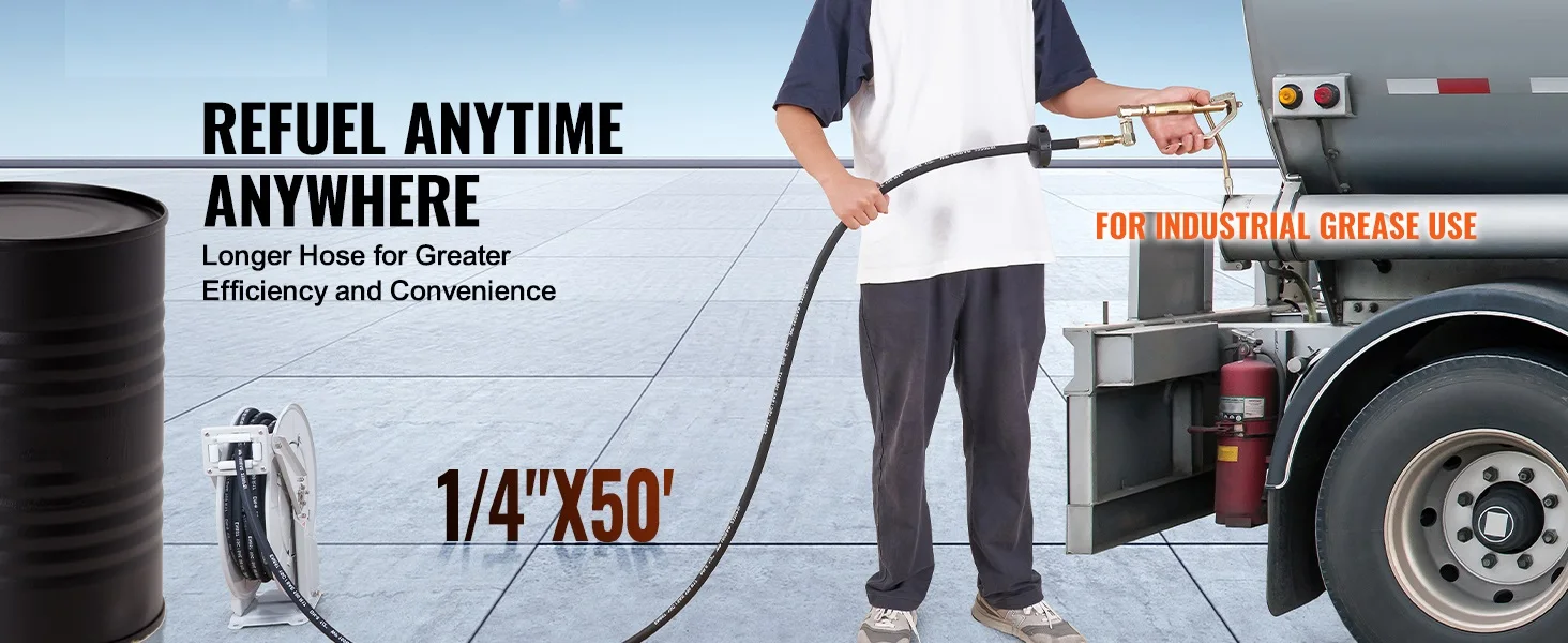 fuel hose reel application