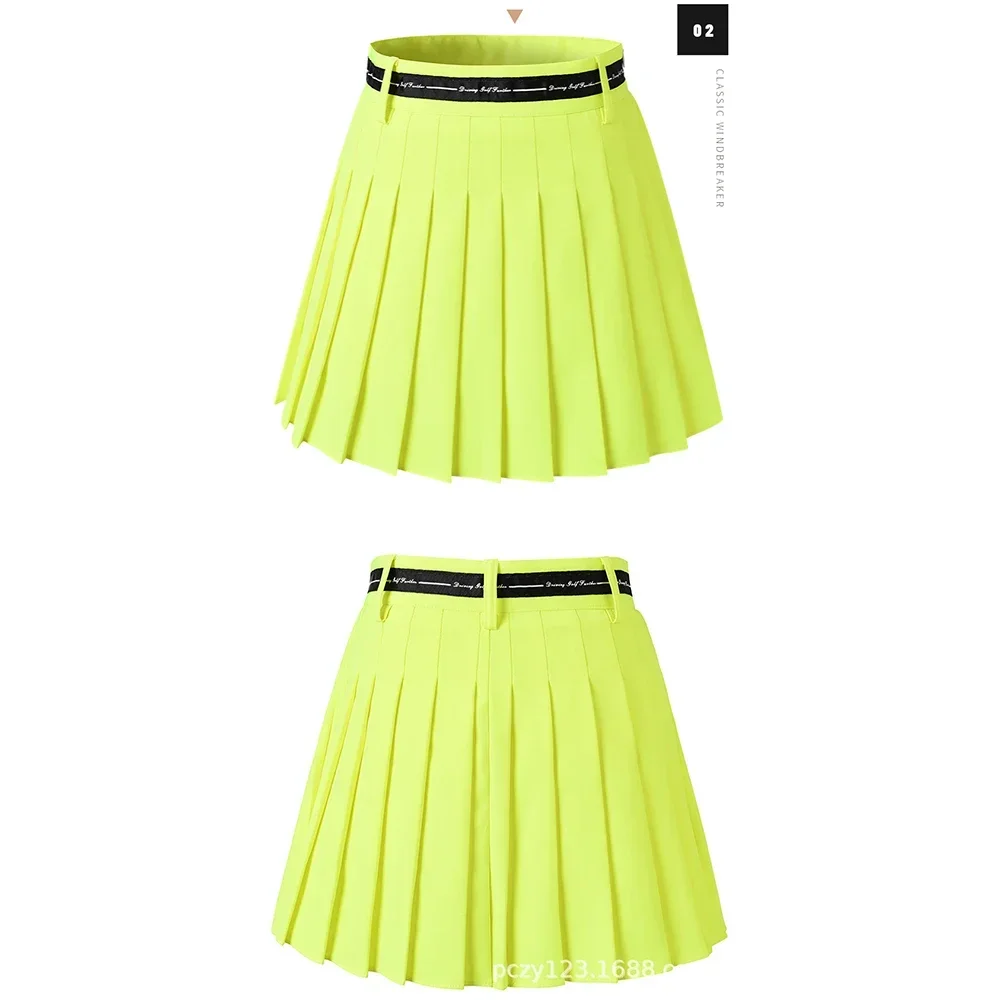 Women's High-waisted Pleated Golf Skirts Tennis Skirts Girls' Fitness Yoga Workouts Running essentials running skirts sports skirts